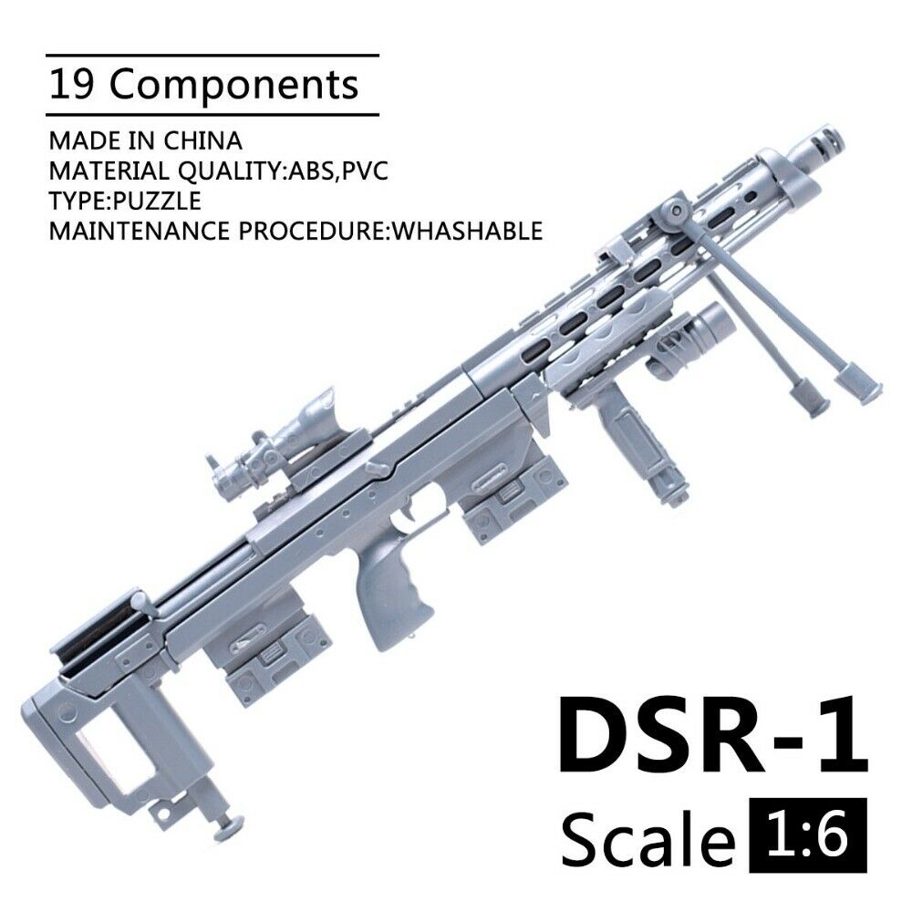 Model Kit Weapons - Modello di Fucile DSR1 in Scala