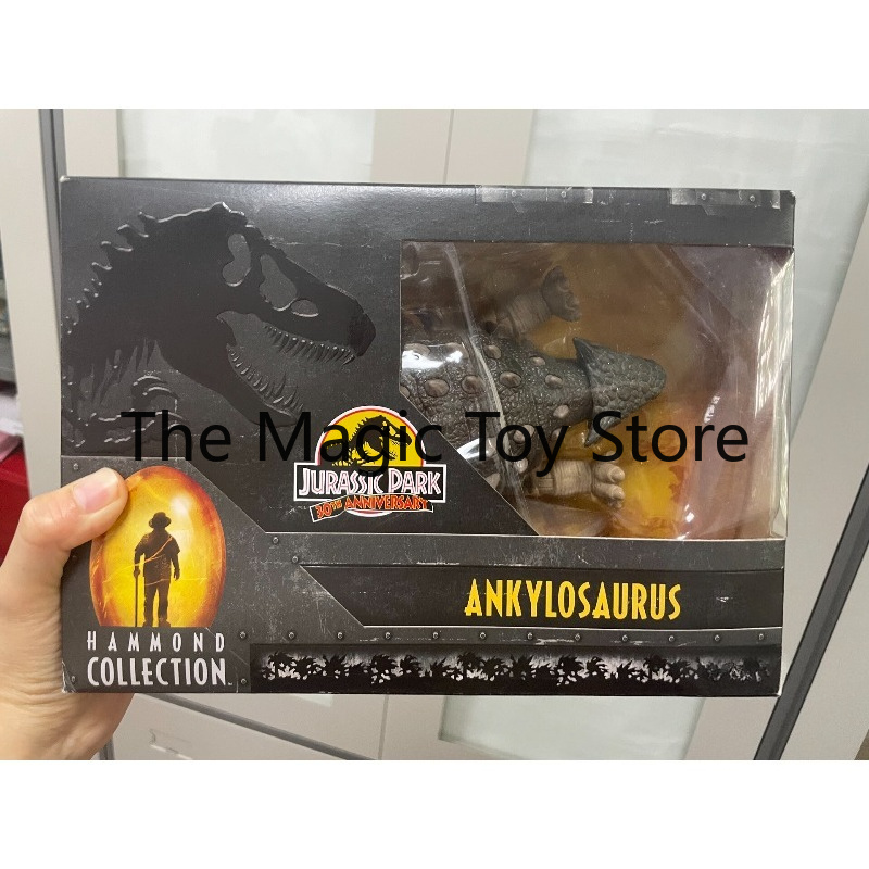 Model Kit Jurassic Park - Serie Hammond Originale: Ankylosaurus, Statuetta Collezionabile
