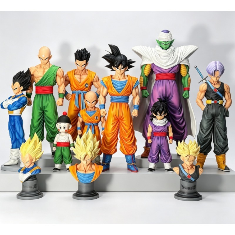 Model Kit Dragon - Set di 1 statuetta anime Dragon