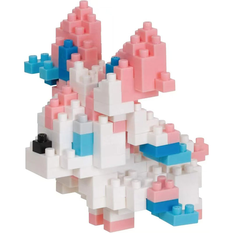 Model Kit Pokemon - Kawaii Nanoblock Originale Pokemon Eevee Blind