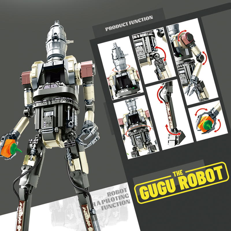 Model Kit Robocop - Macchina da costruzione giocattolo modello Star
