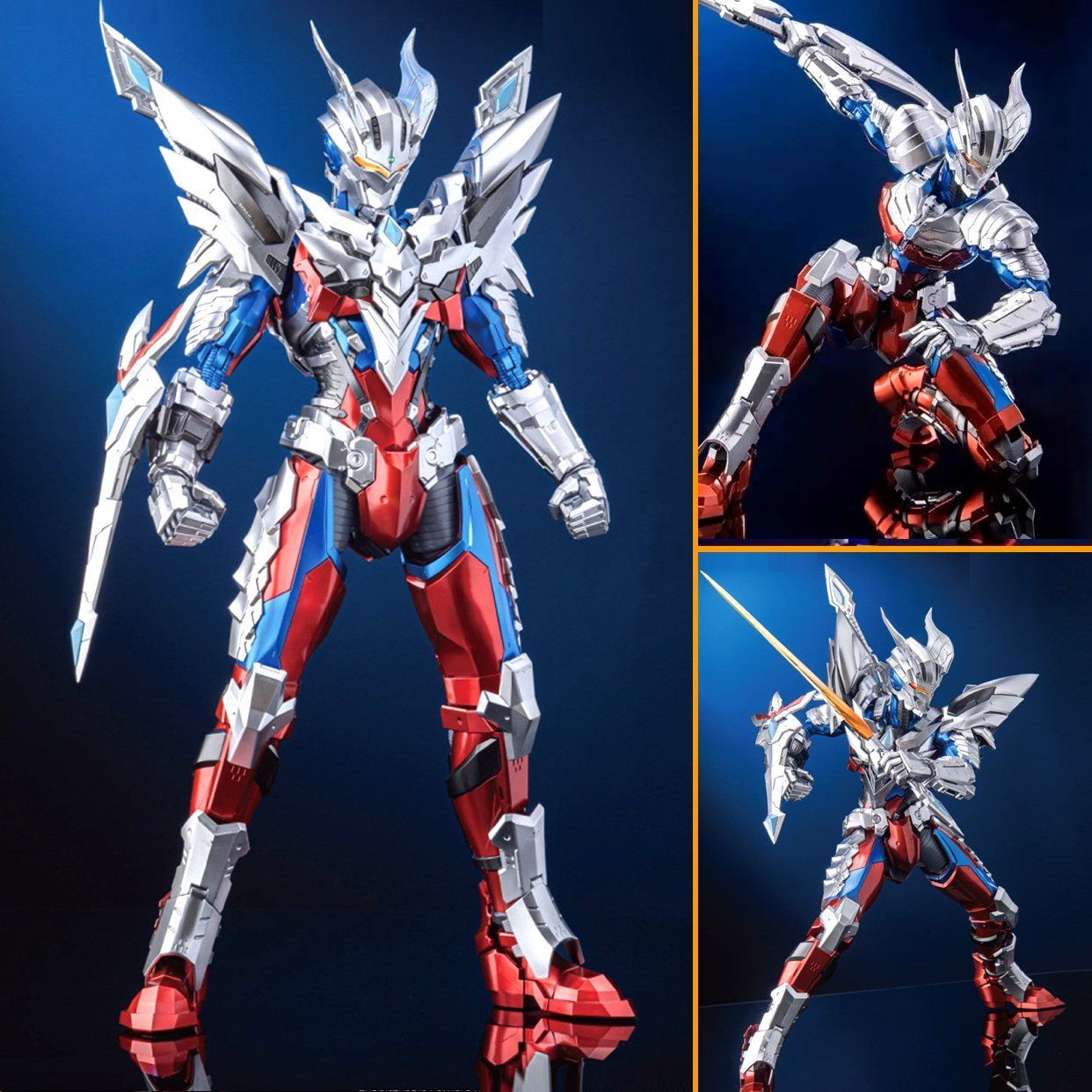 Model Kit Zero Megaman - Action Figure Ultraman Zero Ultimate Mech,
