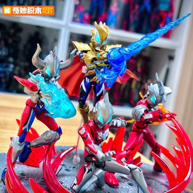 Model Kit Zero Megaman - Keeppley Ultraman Zero Versione Illimitata 4,
