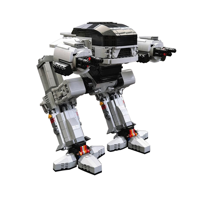 Model Kit Robocop - Gobricks UCS Scala ED-209 Robot Modello