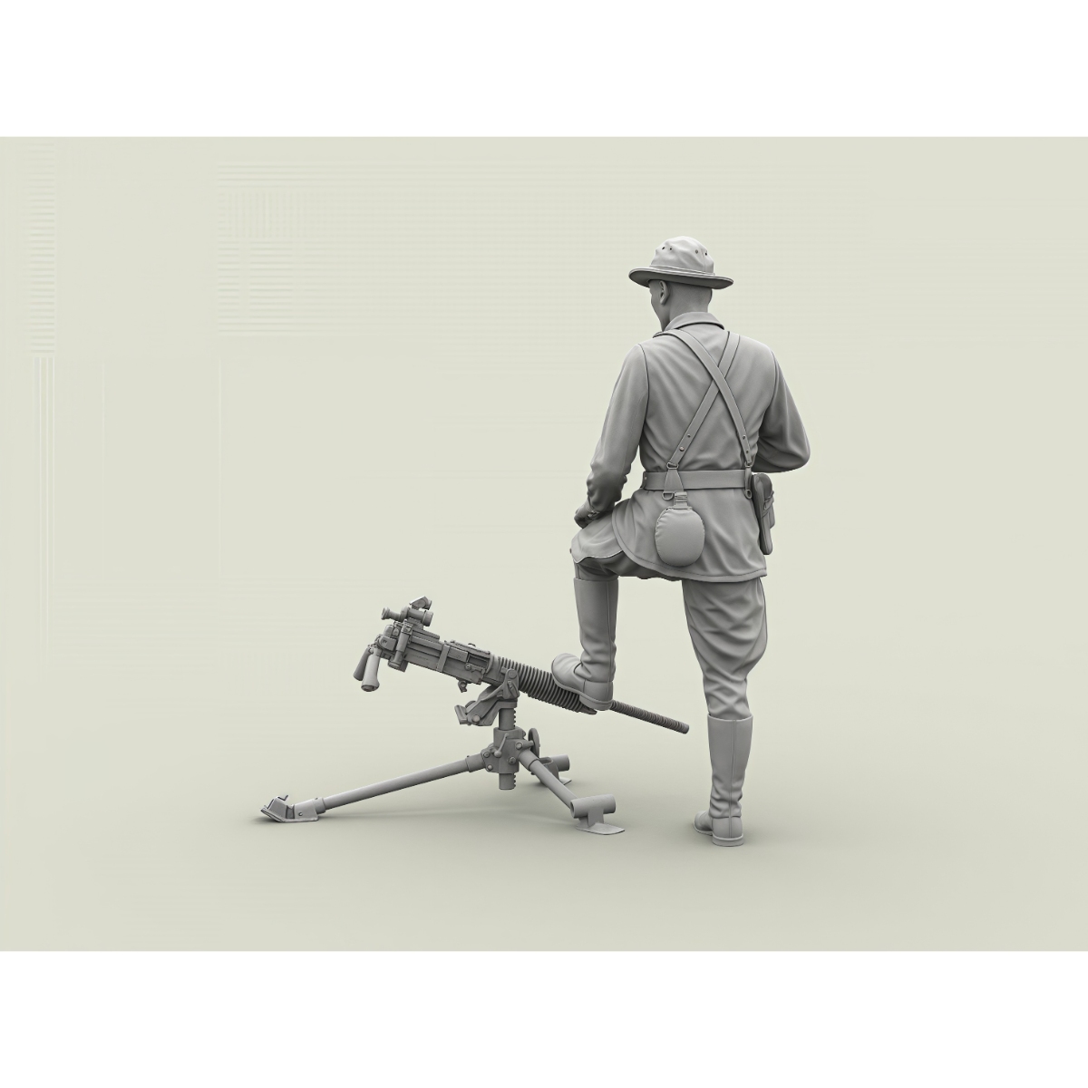 Model Kit Weapons - Kit modello in resina non verniciata