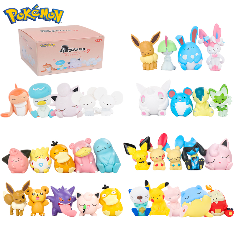Model Kit Pokemon - Set di 5 Figurine Pokémon: Maushold,