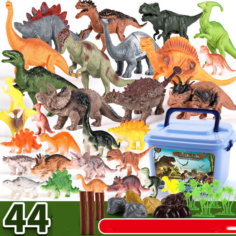 Model Kit Jurassic Park - 44 pz dinosauri Jurassic Set simulazione