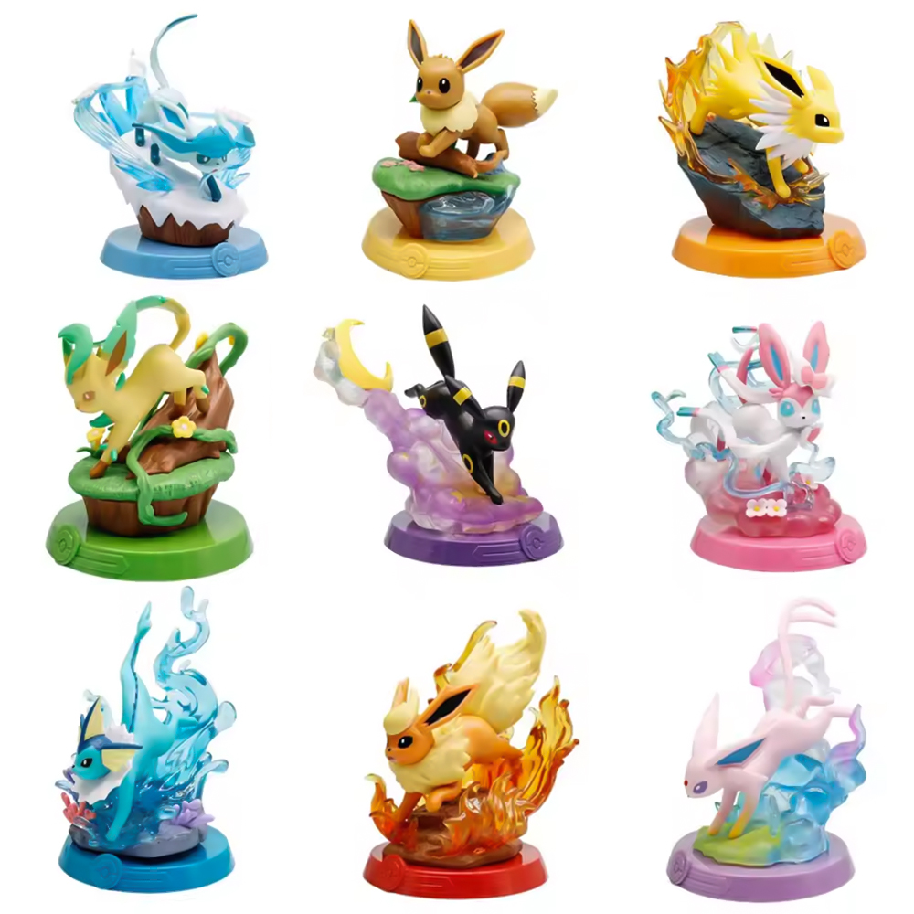 Model Kit Pokemon - Anime Pokémon Funism Adventure Eevee Family