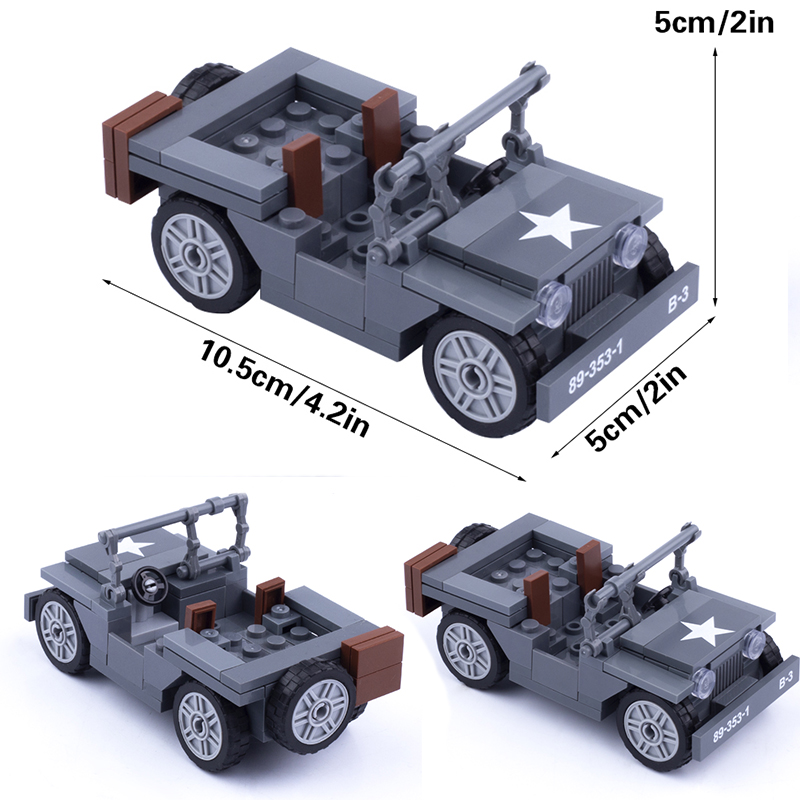 Model Kit Weapons - MOC WW2 militare US figure Willy
