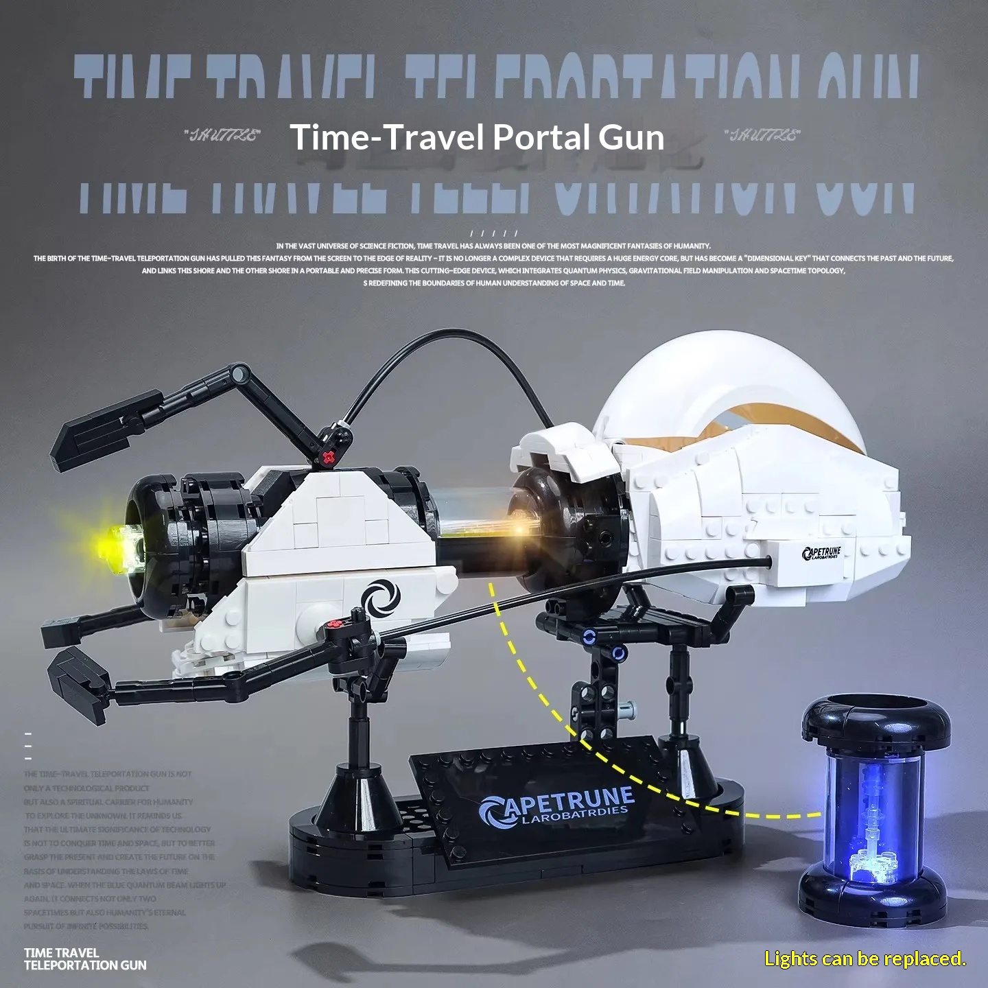 Model Kit Robocop - 667 Pezzi Blocchi da Costruzione Creativi