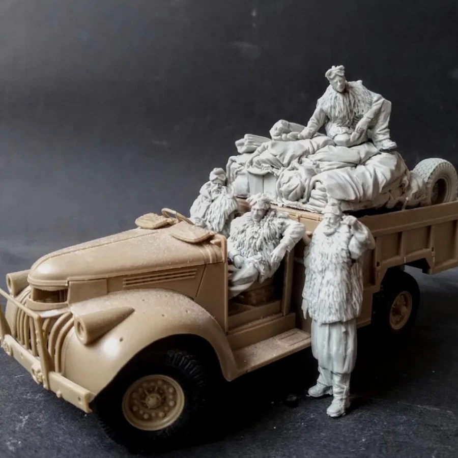 Model Kit Cangdao - 1/35 Resin Figure Model Kit 2
