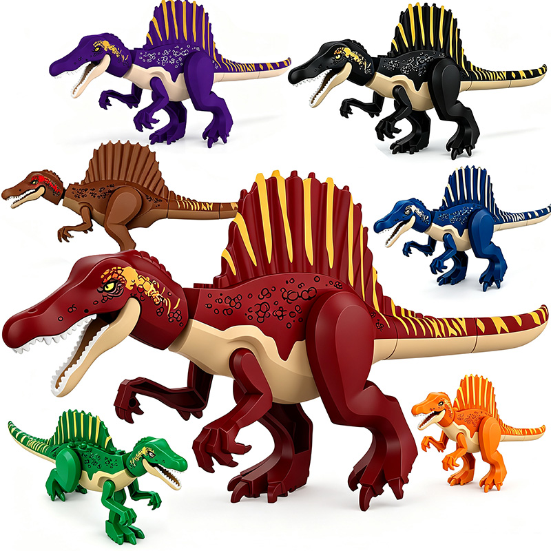 Model Kit Jurassic Park - Jurassic Dinosaur World - Grande Modello