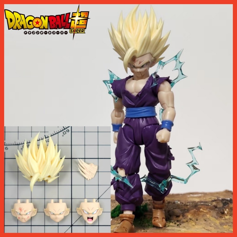 Model Kit Dragon - Nuova Figura di Gohan con Capelli