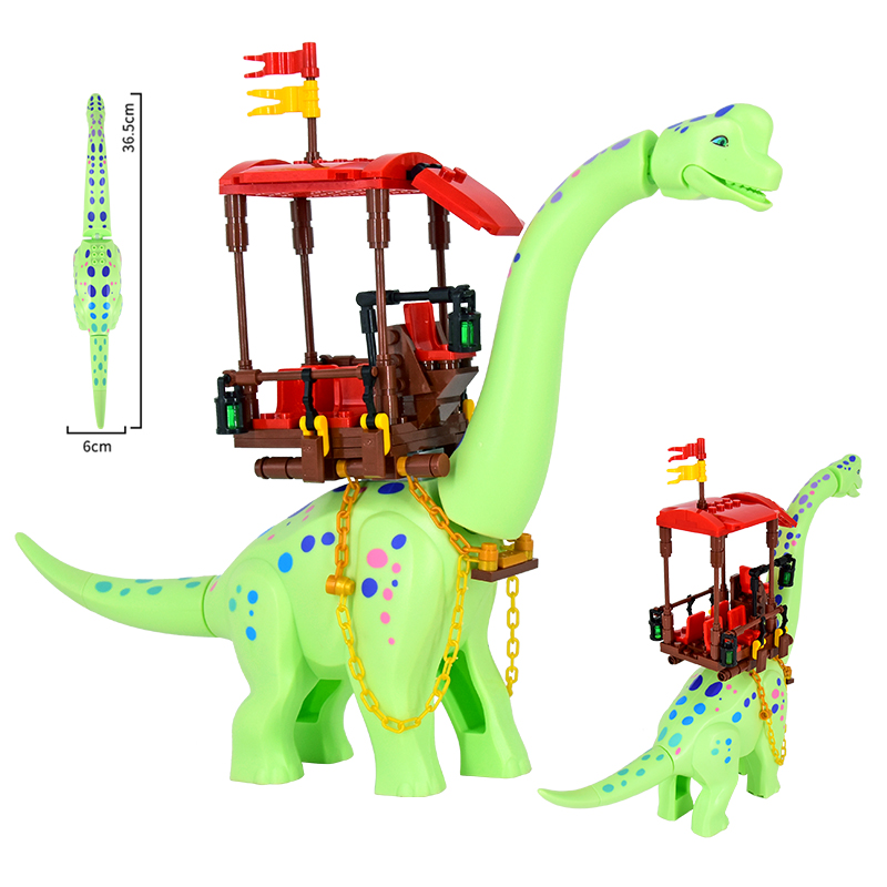MOC Jurassic Dino Brachiosauru - Model Kit Jurassic Park recensione e prezzo