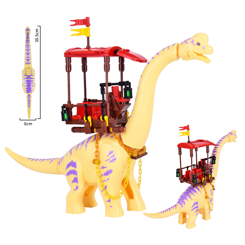 MOC Jurassic Dino Brachiosauru - Model Kit Jurassic Park recensione e prezzo