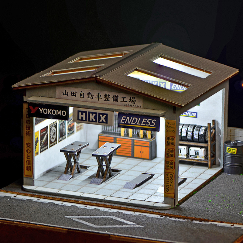 Kit Diorama Officina Auto in S - Model Kit Diorama recensione e prezzo