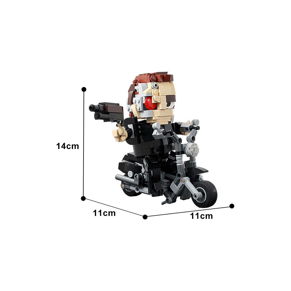 MOC Terminator Meccanico T-800 - Model Kit Robocop recensione e prezzo