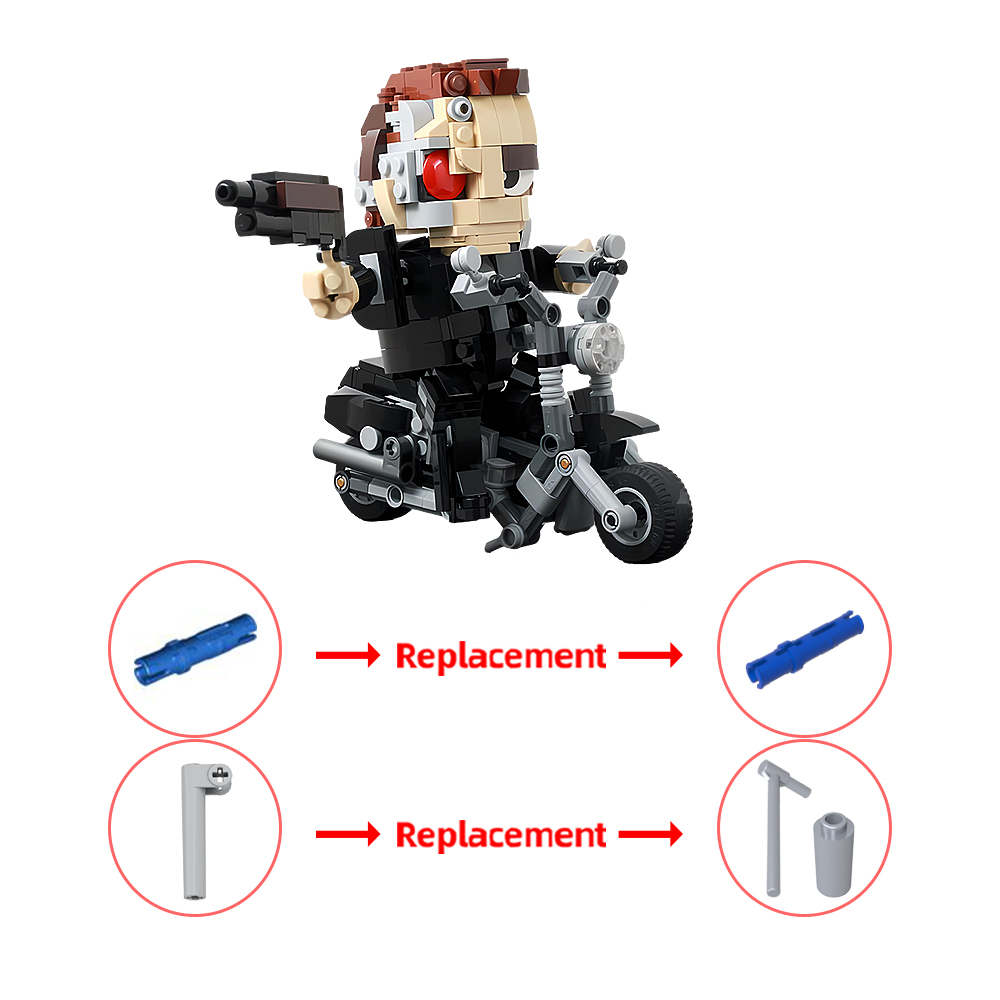 MOC Terminator Meccanico T-800 - Model Kit Robocop recensione e prezzo