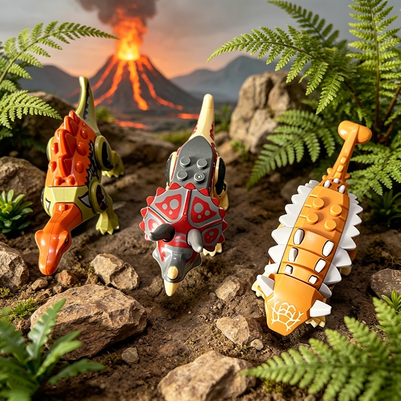 Mini Blocchi da Costruzione Ju - Model Kit Jurassic Park recensione e prezzo