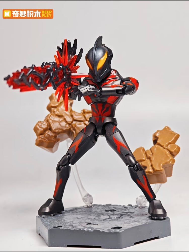 Keeppley Ultraman Zero Version - Model Kit Zero Megaman recensione e prezzo