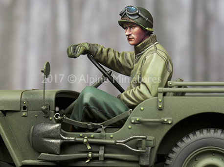 Kit resina 1:35 US Jeep Driver - Model Kit Cangdao recensione e prezzo
