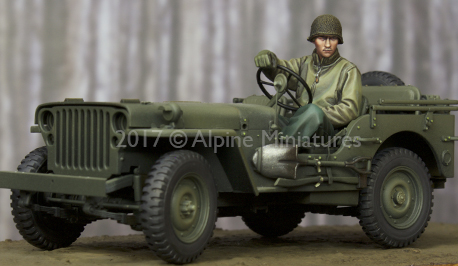 Kit resina 1:35 US Jeep Driver - Model Kit Cangdao recensione e prezzo
