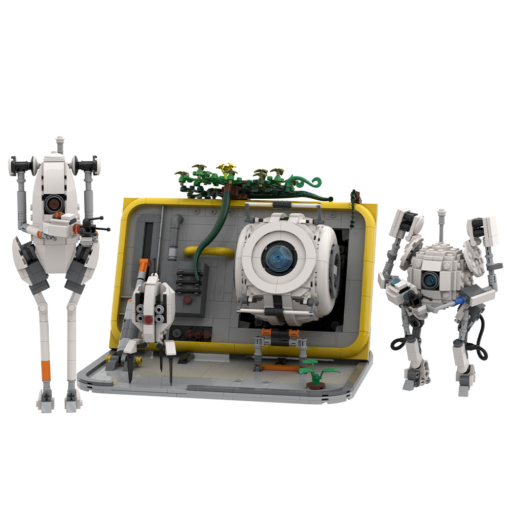 MOC Portal 2 GLaDOS Robot Buil - Model Kit Robocop recensione e prezzo