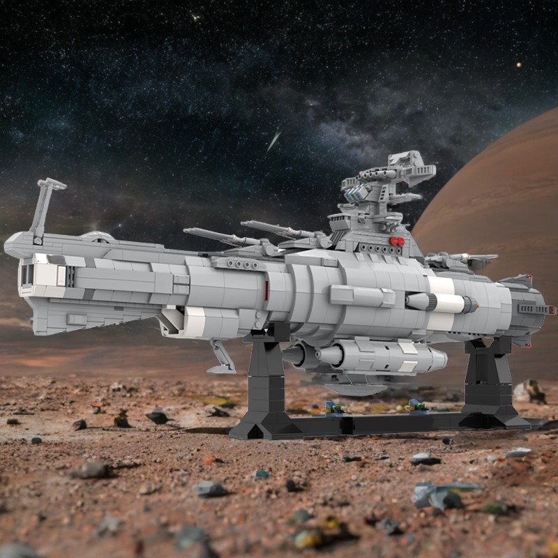 1347 pz MOC Nave da Guerra Spa - Model Kit Yamato Space recensione e prezzo