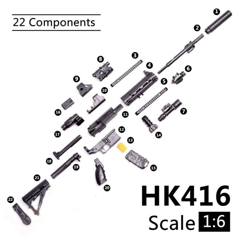 Modellino di Fucile in Scala 1 - Model Kit Weapons recensione e prezzo
