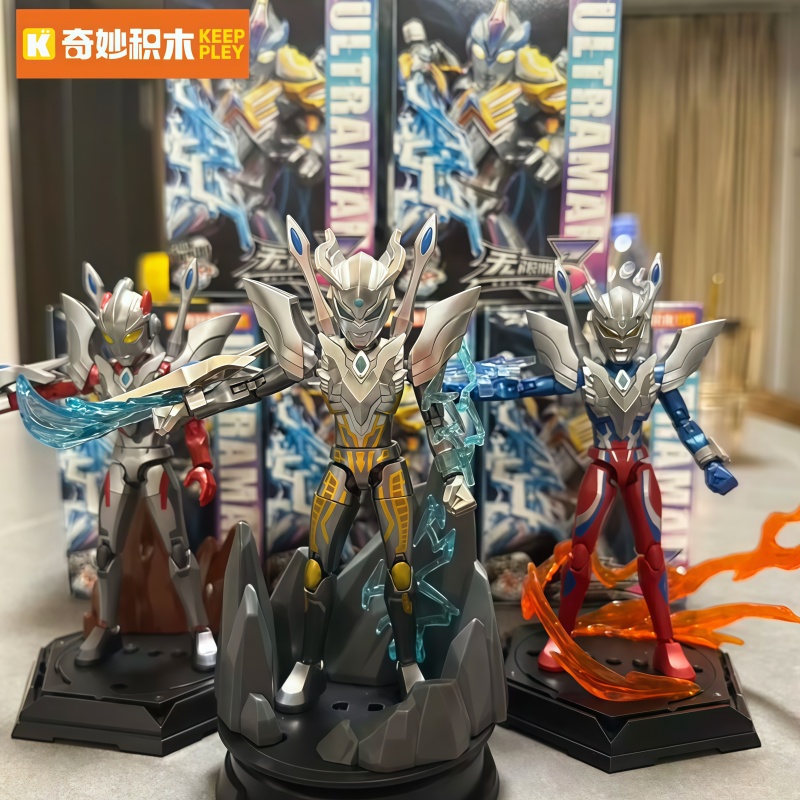 Keeppley Ultraman Zero 03 Acti - Model Kit Zero Megaman recensione e prezzo