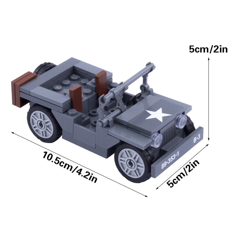 MOC WW2 militare US figure Wil - Model Kit Weapons recensione e prezzo