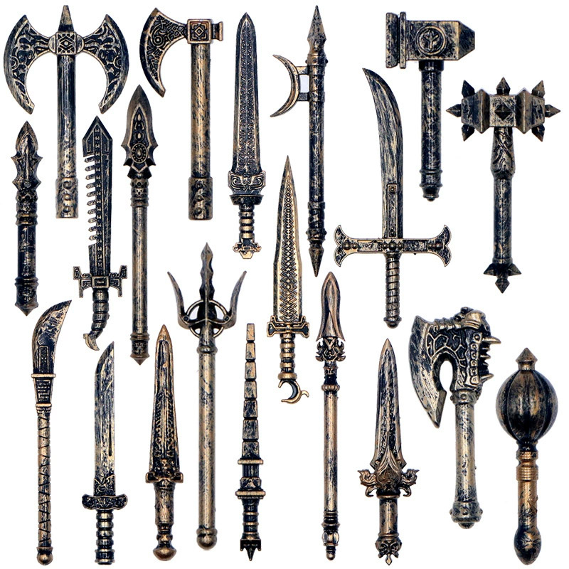 MOC Medievale Building Blocks  - Model Kit Weapons recensione e prezzo