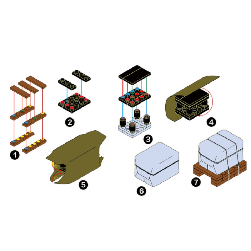 WW2 Militare Air Drop Box Buil - Model Kit Weapons recensione e prezzo