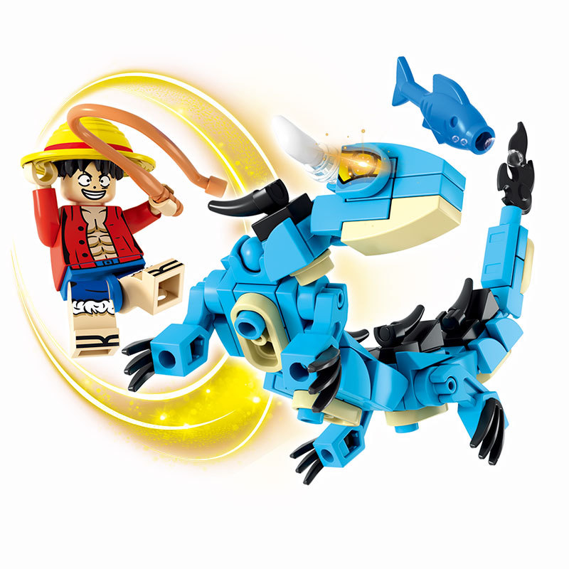 One Piece Building Blocks Scat - Model Kit Dragon recensione e prezzo